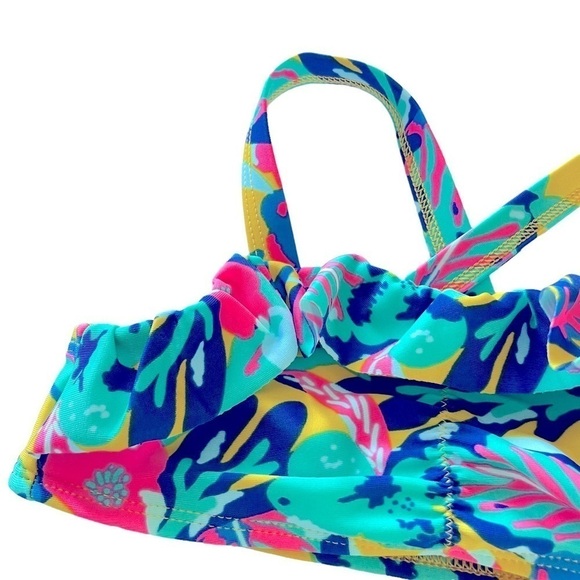 CAT & Jack Toddler Bikini Bathing Suit Floral - Picture 3 of 7